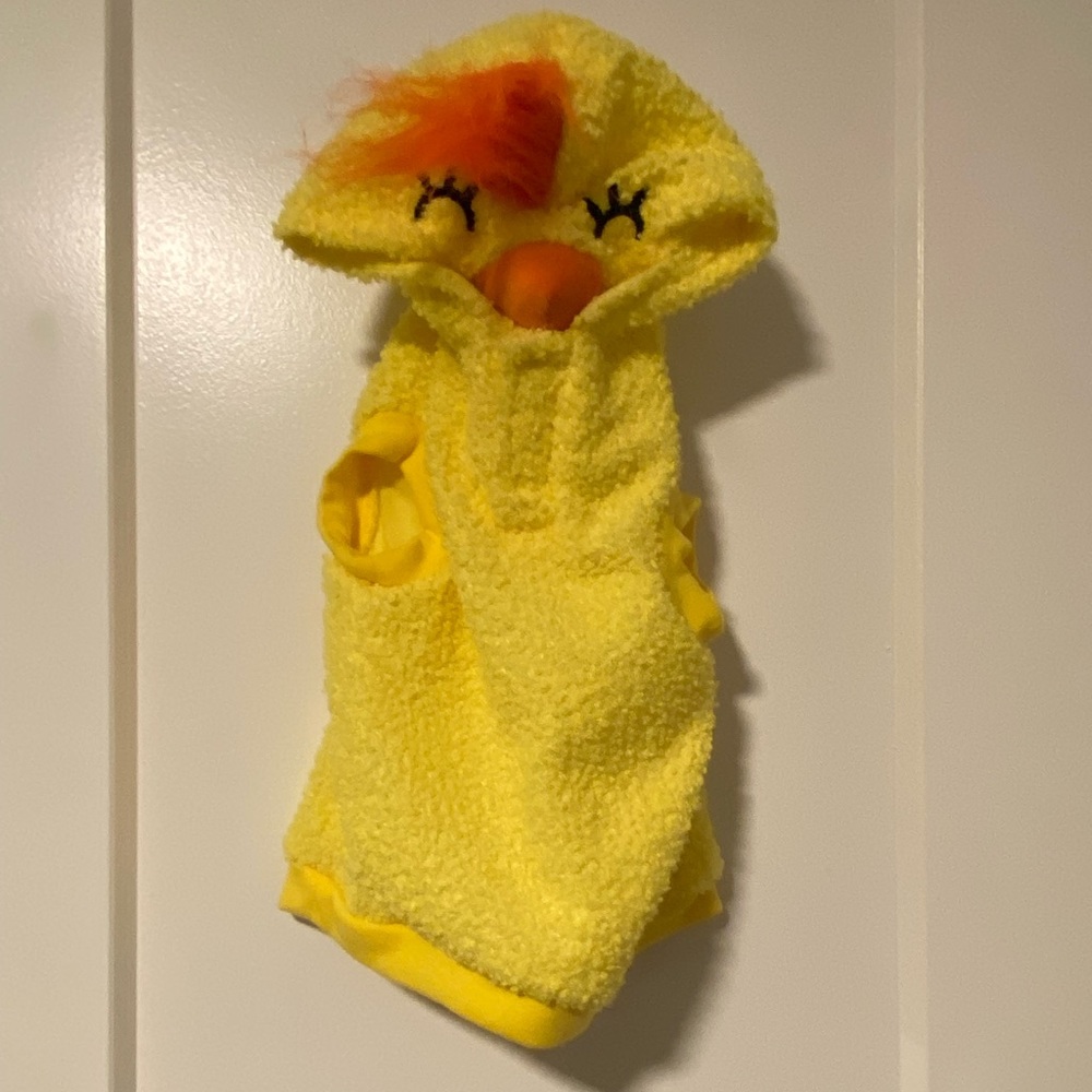 TopPaw Chick Hoodie for Small Dog